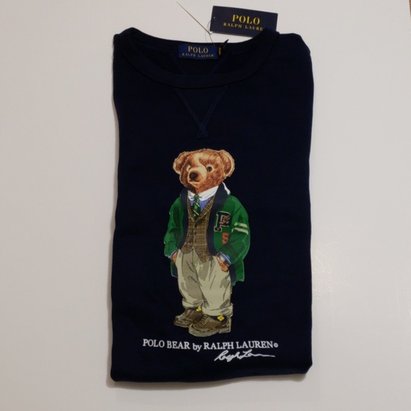 HP Polo Ralph Lauren Polo Bear Sweatshirt - Picture 3 of 6